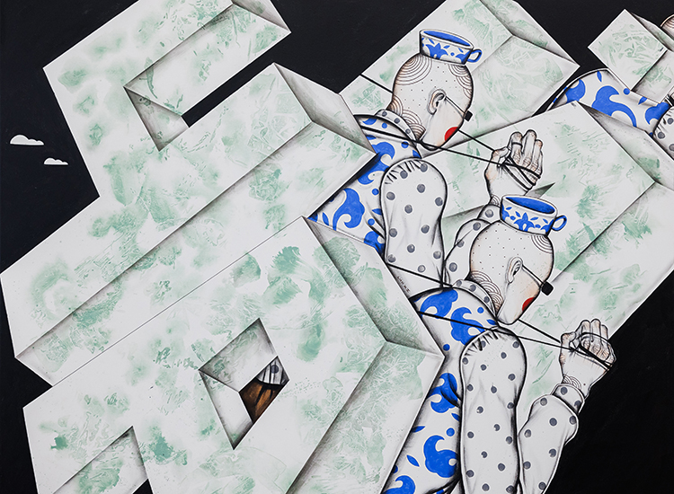 «Я часто использую прием сюрреалистов, в котором простая жизнь становится игрой в шахматы или в го»