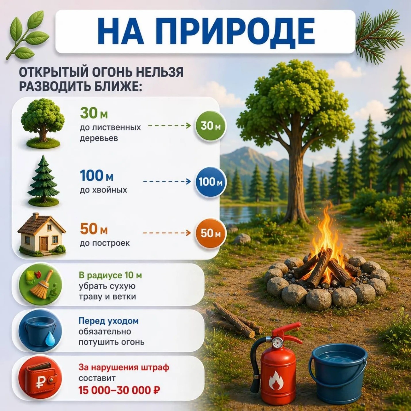 Каждый год с приходом весны в России обостряется пожарная обстановка