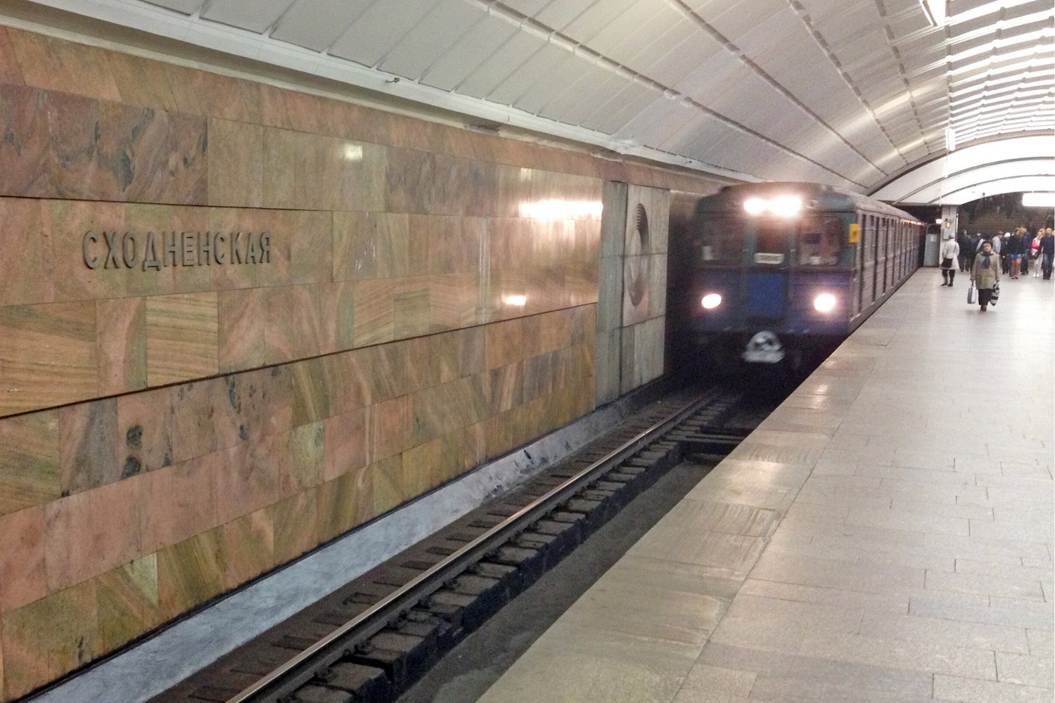 поезд призрак в московском метро на кольцевой