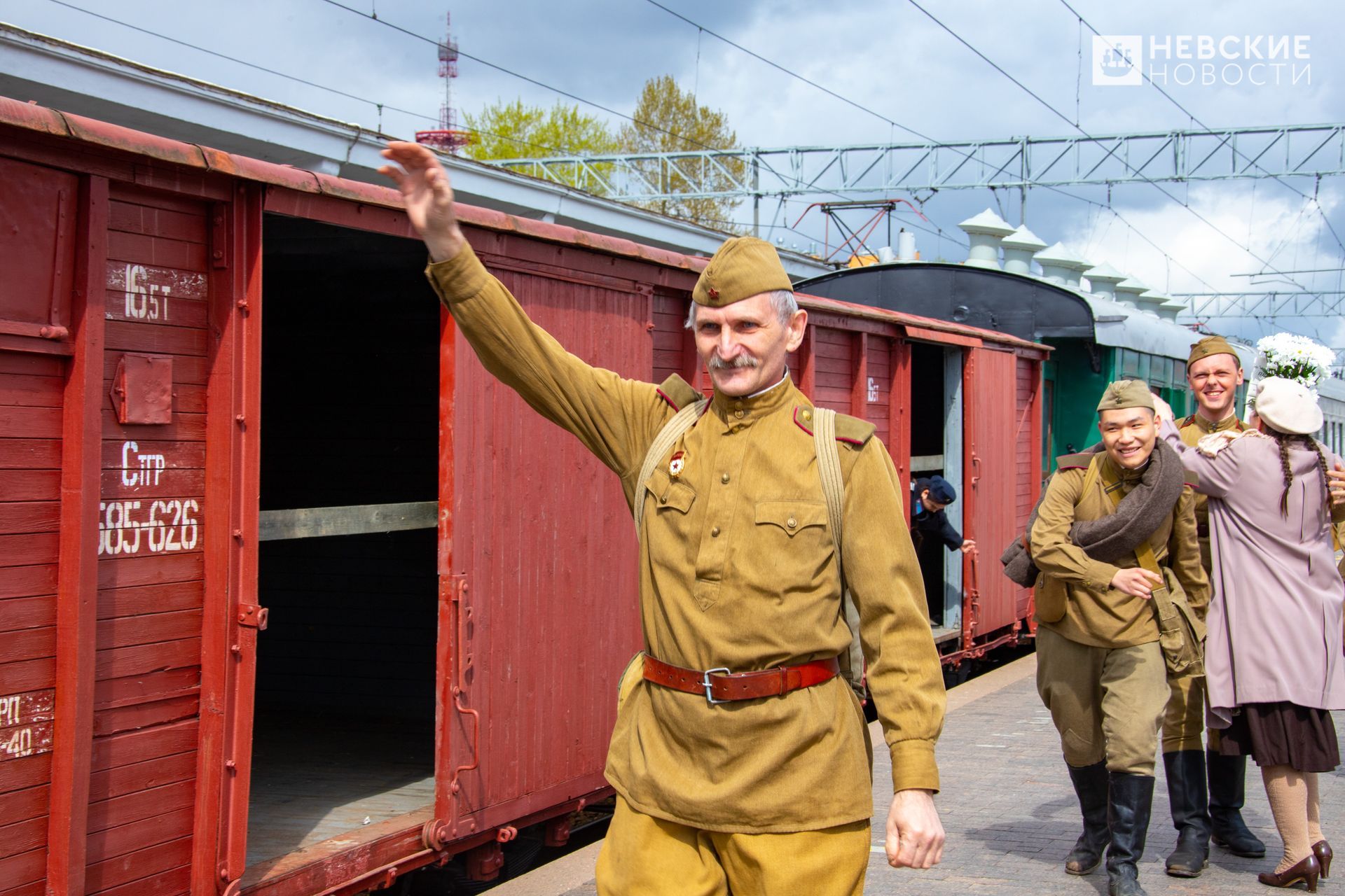 паровоз на финляндском вокзале