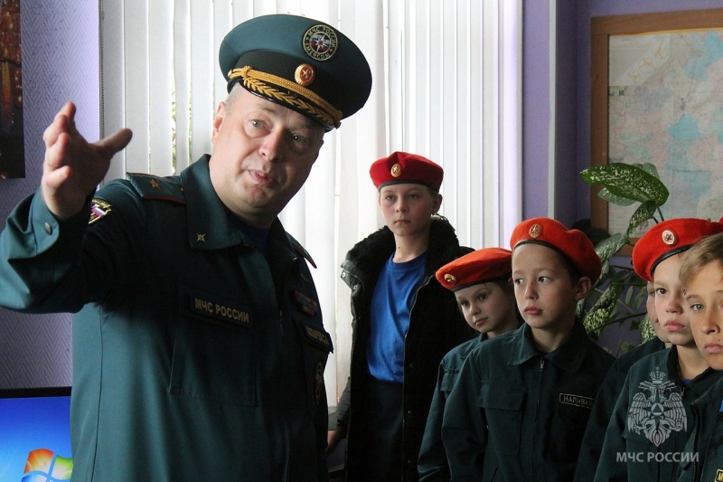 Первый раз в кадетский класс