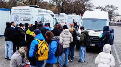 Украинские беженцы