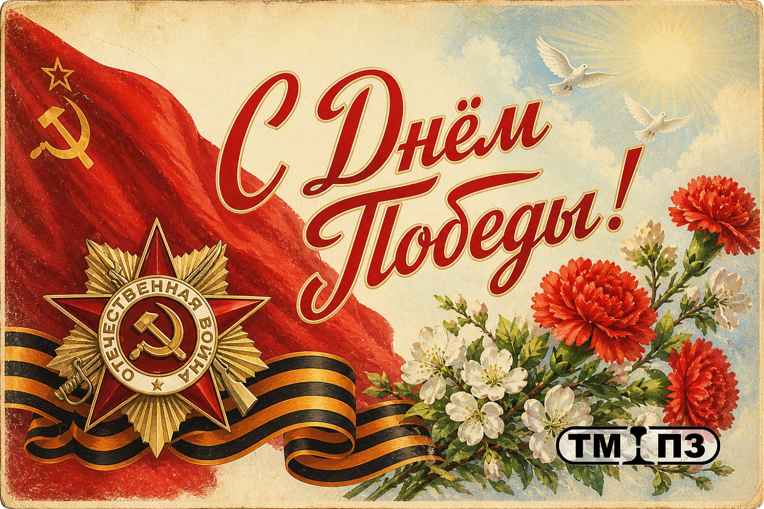 С праздником Великой Победы! 