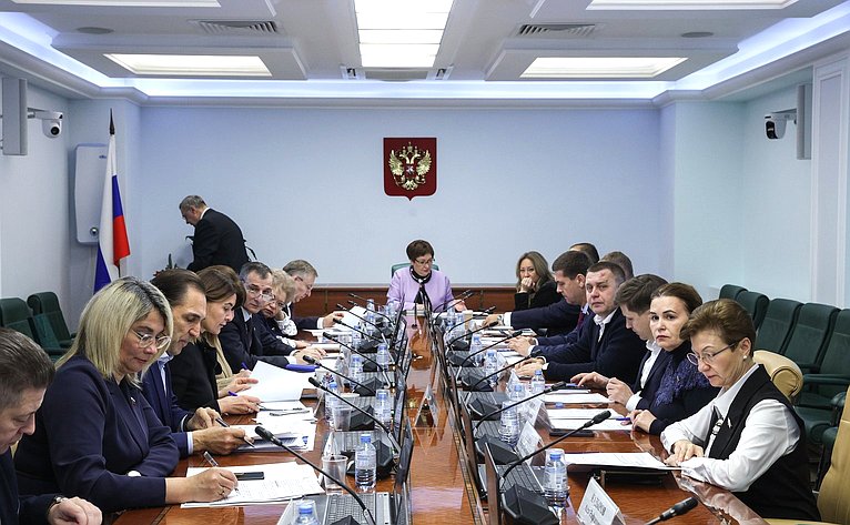 Заседание Комитета Совета Федерации по социальной политике