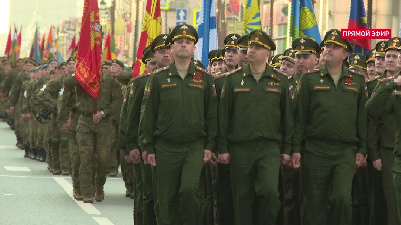 Генеральная репетиция Парада Победы состоялась в Тюмени