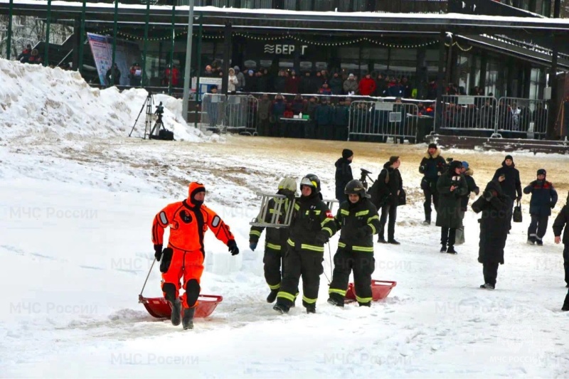 В Москве прошли инструкторско-методические занятия по обеспечению безопасности во время Крещенских купаний