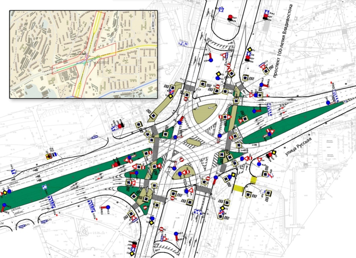 Проект организации дорожного движения владивосток