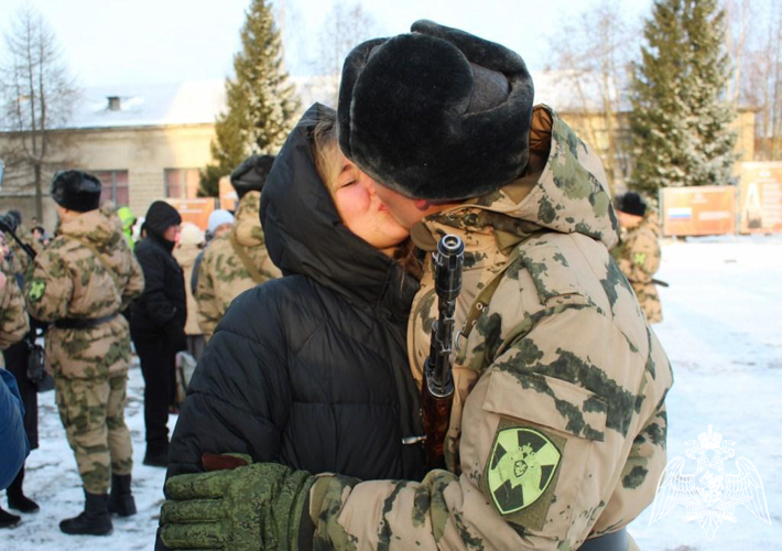 Более ста военнослужащих осеннего призыва приняли присягу в Центре подготовки личного состава Северо-Западного округа Росгвардии