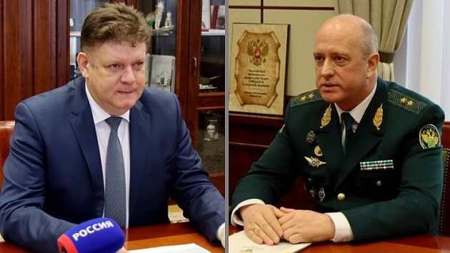 Полпред в СФО провёл встречу с начальником Сибирского таможенного управления