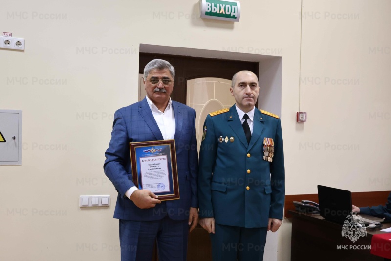 Дагестанские спасатели отметили свой профессиональный праздник