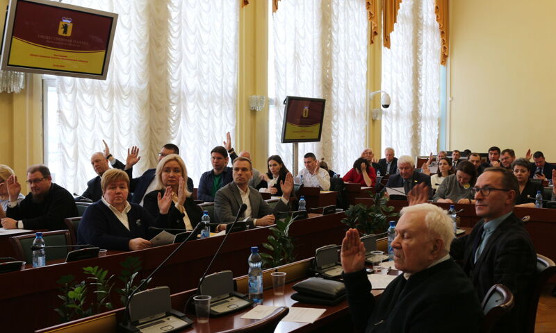 Развитие гражданского общества обсудили на заседании Общественной палаты Ярославской области