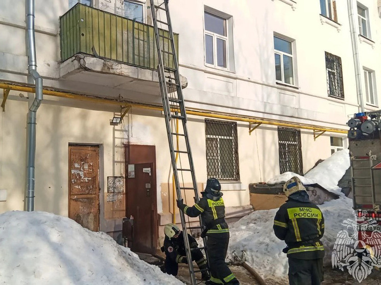 В преддверии выходных на пожаре в Иванове спасен человек