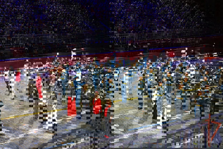 Военные музыканты Росгвардии выступили на открытии XVII Международного военно-музыкального фестиваля «Спасская башня»