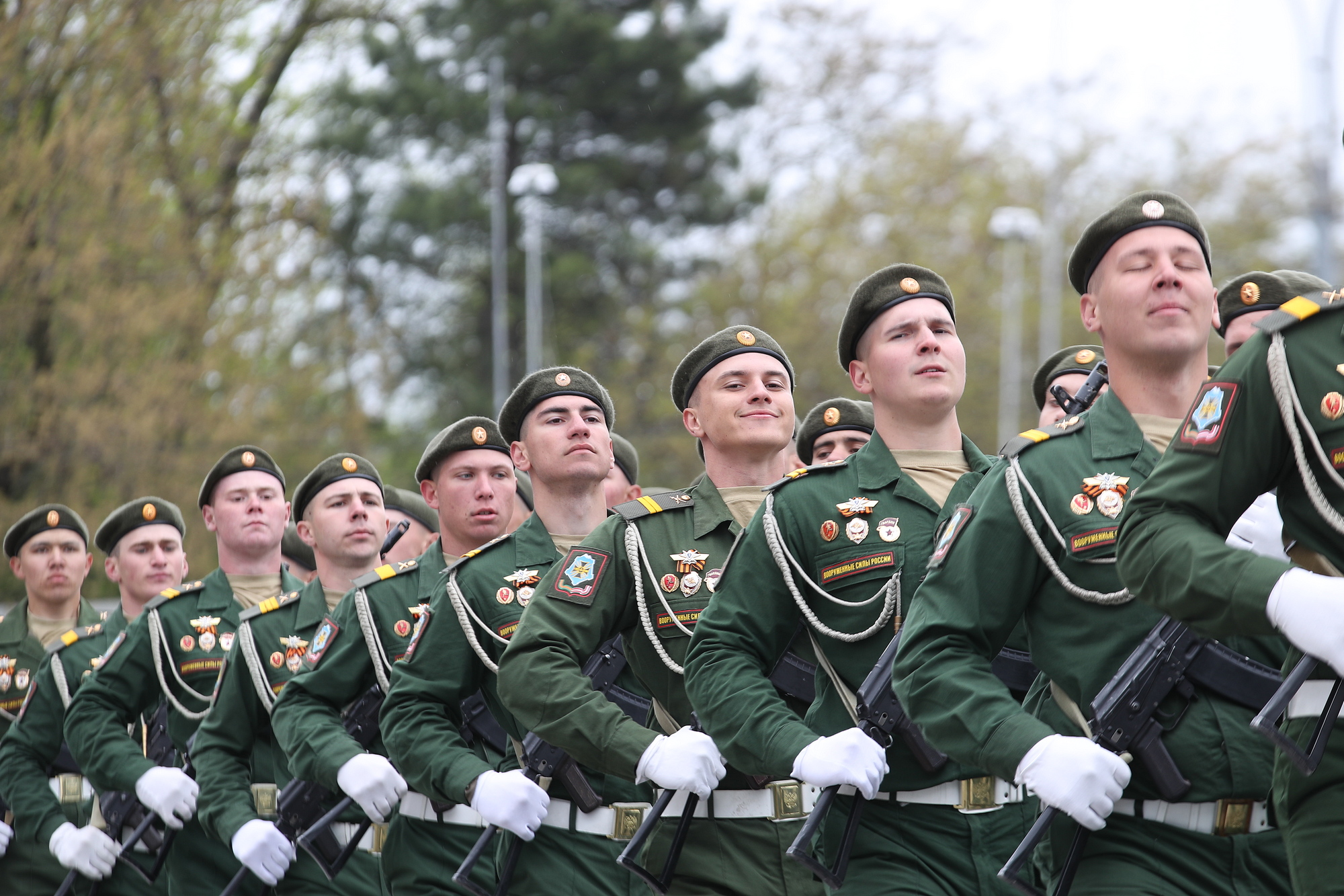 Парад войск Ростовского-на-Дону гарнизона, посвященный 78-й годовщине Победы в Великой Отечественной войне 1941-1945 годов