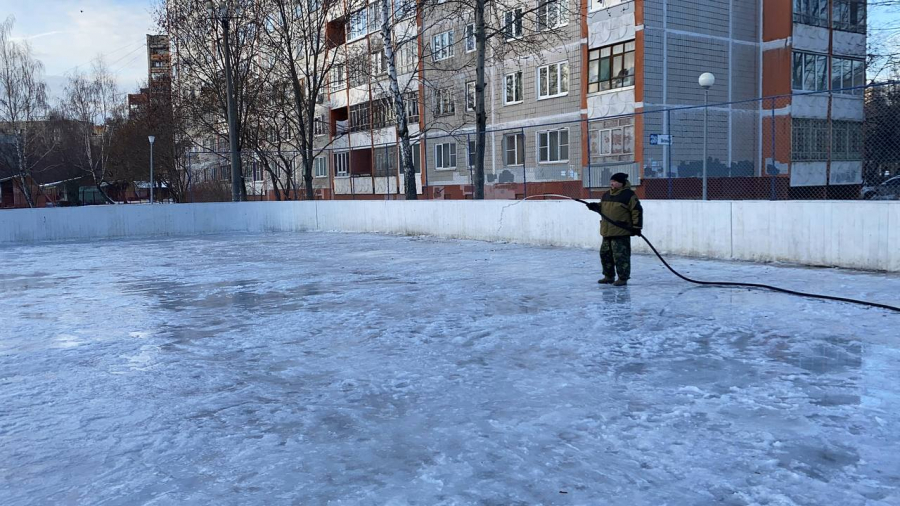 Каток обнинск