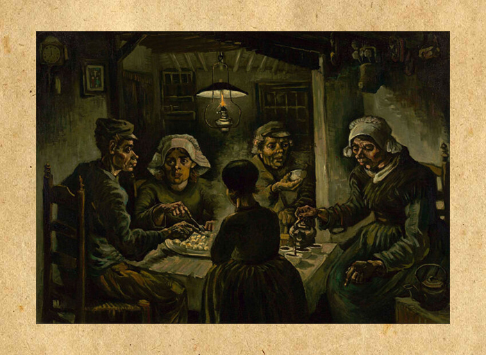 Едоки картофеля.