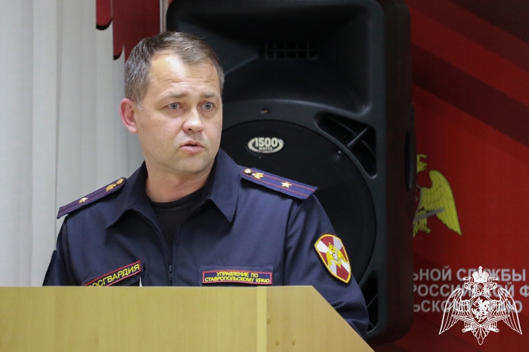 В Управлении Росгвардии по Ставропольскому краю подвели итоги работы с руководителями субъектов федерального государственного контроля в 2025 году