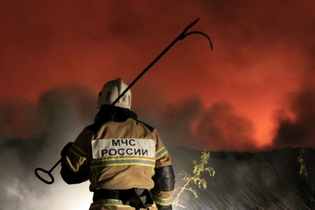 Площадь пожара в центре Москвы выросла до 2,5 тыс. квадратных метров