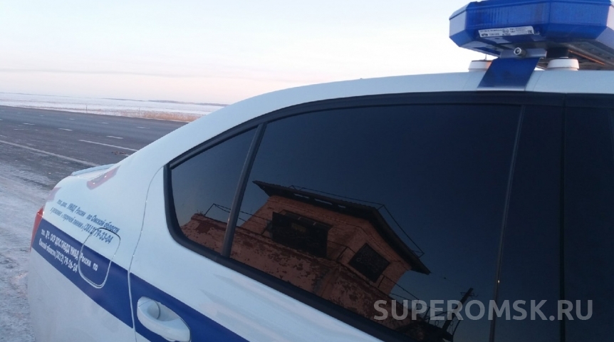Водитель без прав разбился на трассе в Омской области