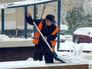 Более тысячи дворников и автопарк спецтехники устраняют последствия «Каэтано» в Балашихе