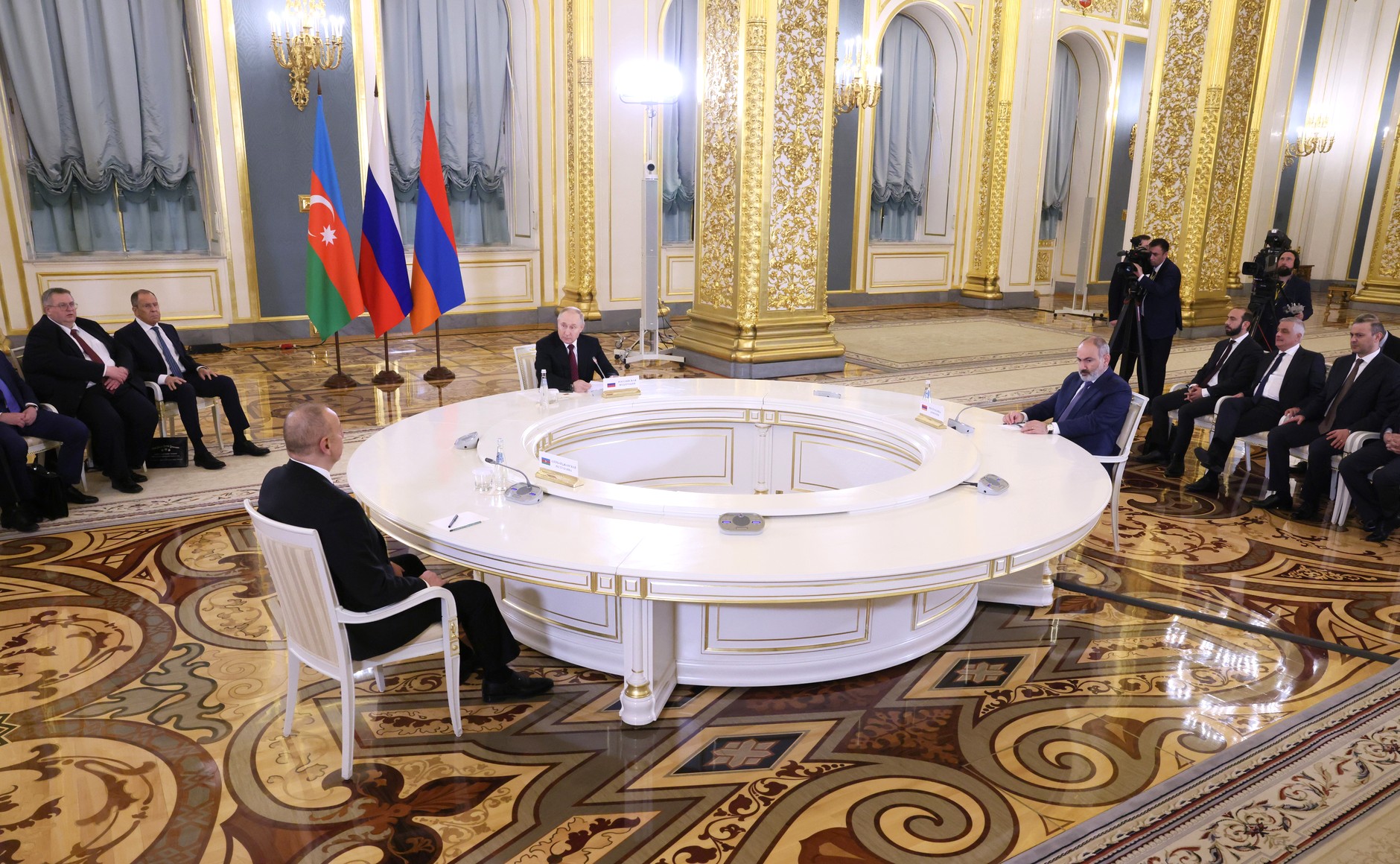Путин, Алиев, Пашинян
