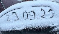 В Башкирии выпал первый снег