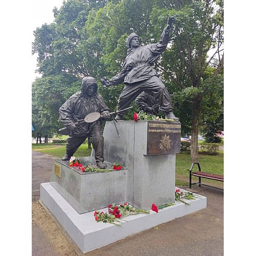 В Тульской области открыт памятник «Сталиногорский рубеж»