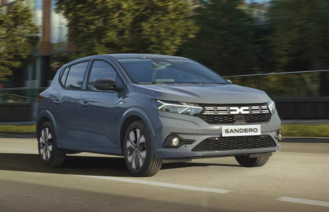 Dacia Sandero в 1 полугодии стал самым продаваемым автомобилем в Европе