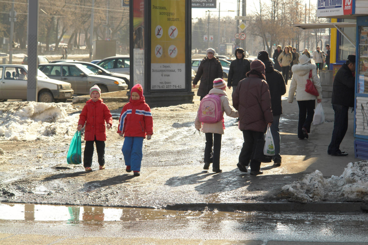 Весенняя оттепель