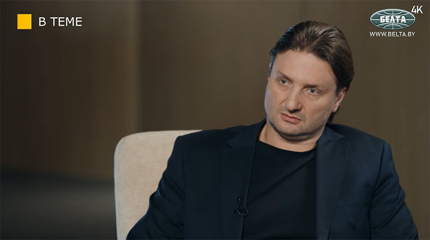 Эдгард Запашный. Скриншот видео БЕЛТА