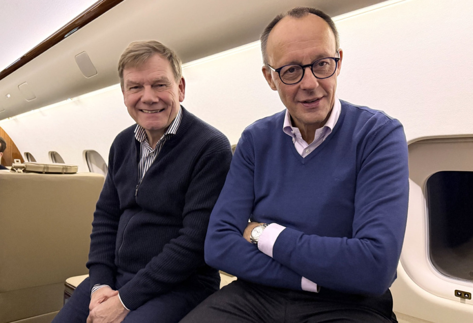 Йоханн Вадефуль и Фридрих Мерц, 2024 г.