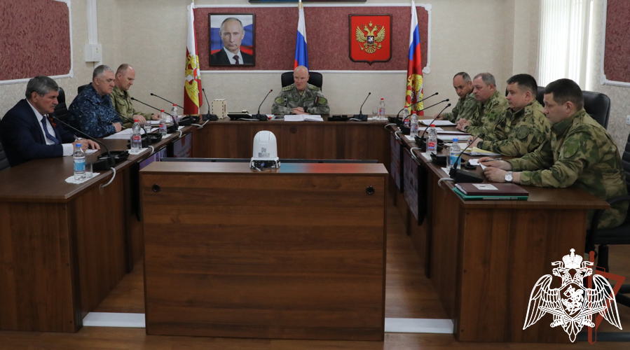 В Северо-Кавказском округе Росгвардии состоялся военный совет