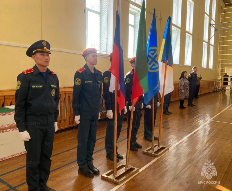 В Агинском прошла первая спартакиада, приуроченная ко Дню кадета России