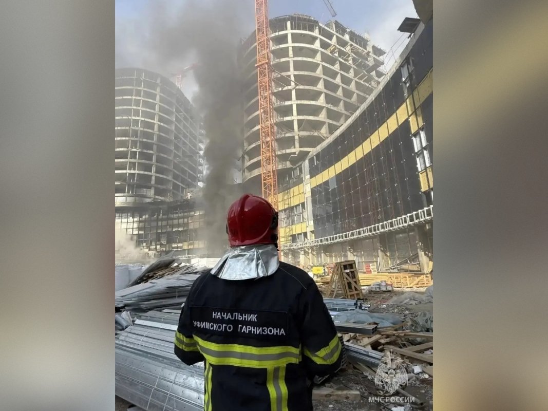В Уфе потушили пожар в межвузовском кампусе