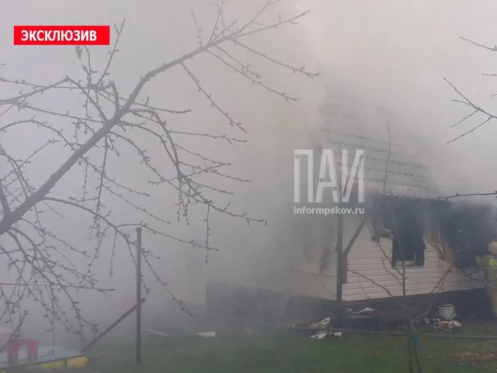 Пожарные ликвидировали возгорание жилого дома (ФОТО)