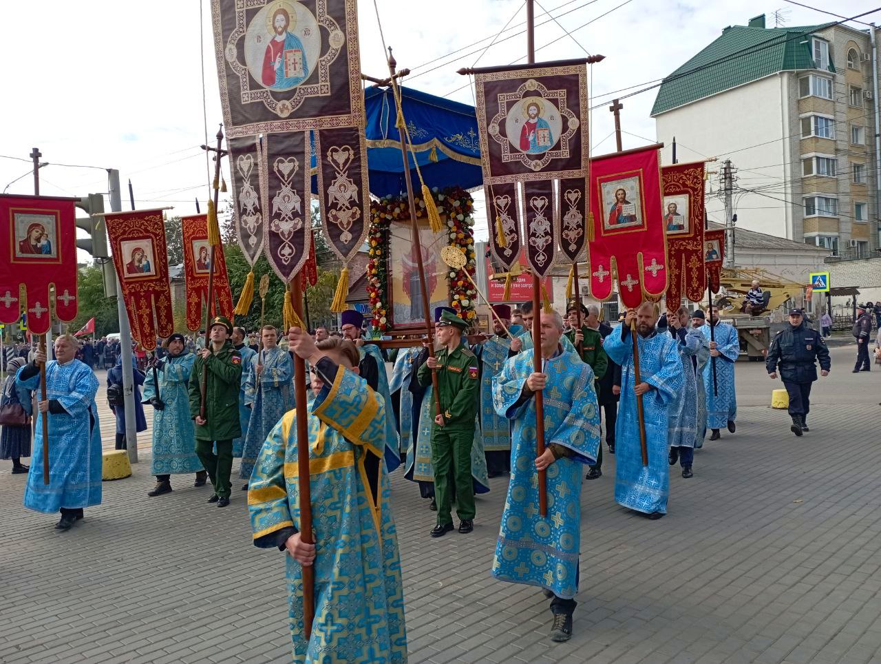 Крестный ход в новосибирске фото