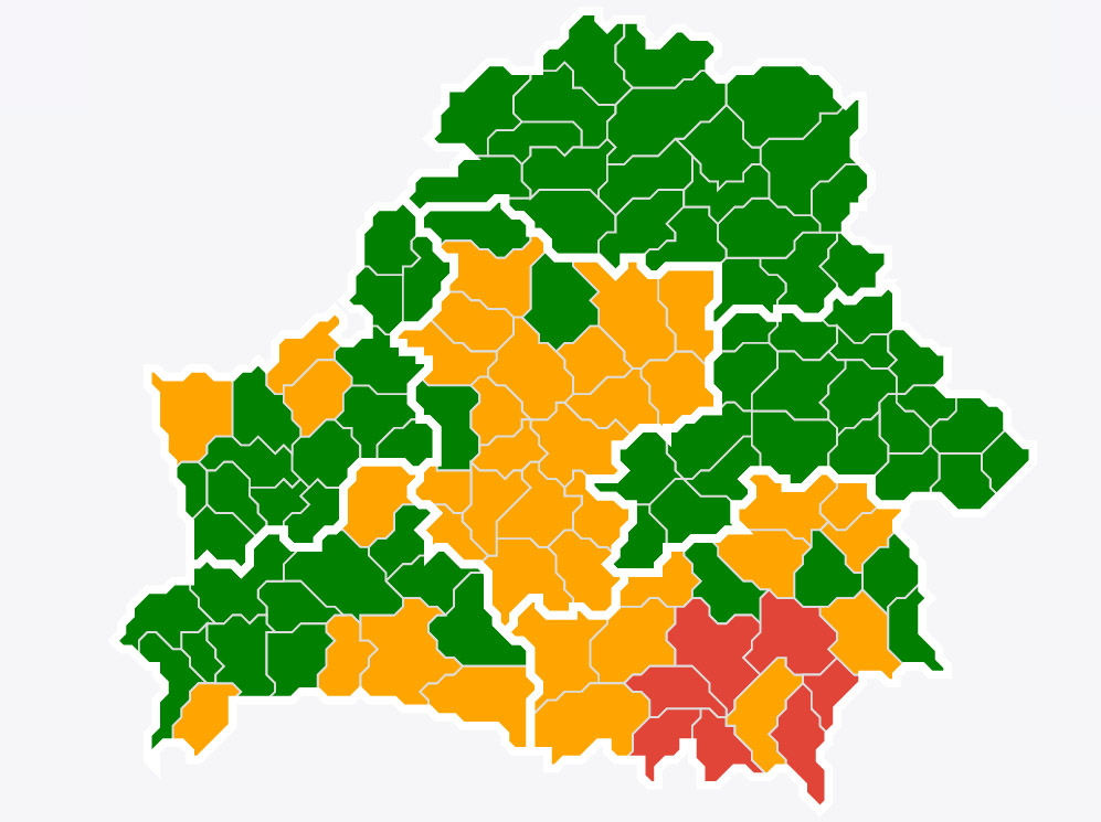 Карта зельвенского района