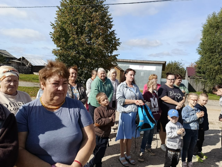 Новая библиотека в д Гуляевка