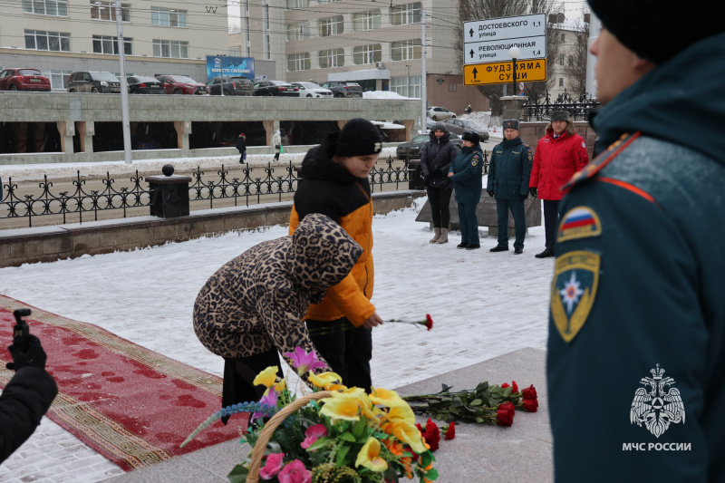 В День спасателя отдали дань памяти погибшим при исполнении служебного долга