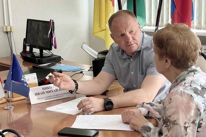 Иван Николаев рассмотрел обращения жителей Лунинского района