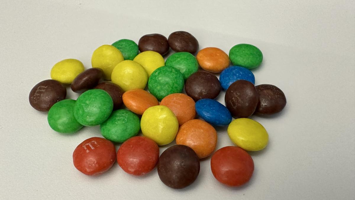 M&Ms chocolate candy