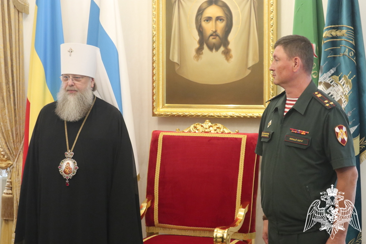 Росгвардия и донская епархия заключили соглашение о сотрудничестве