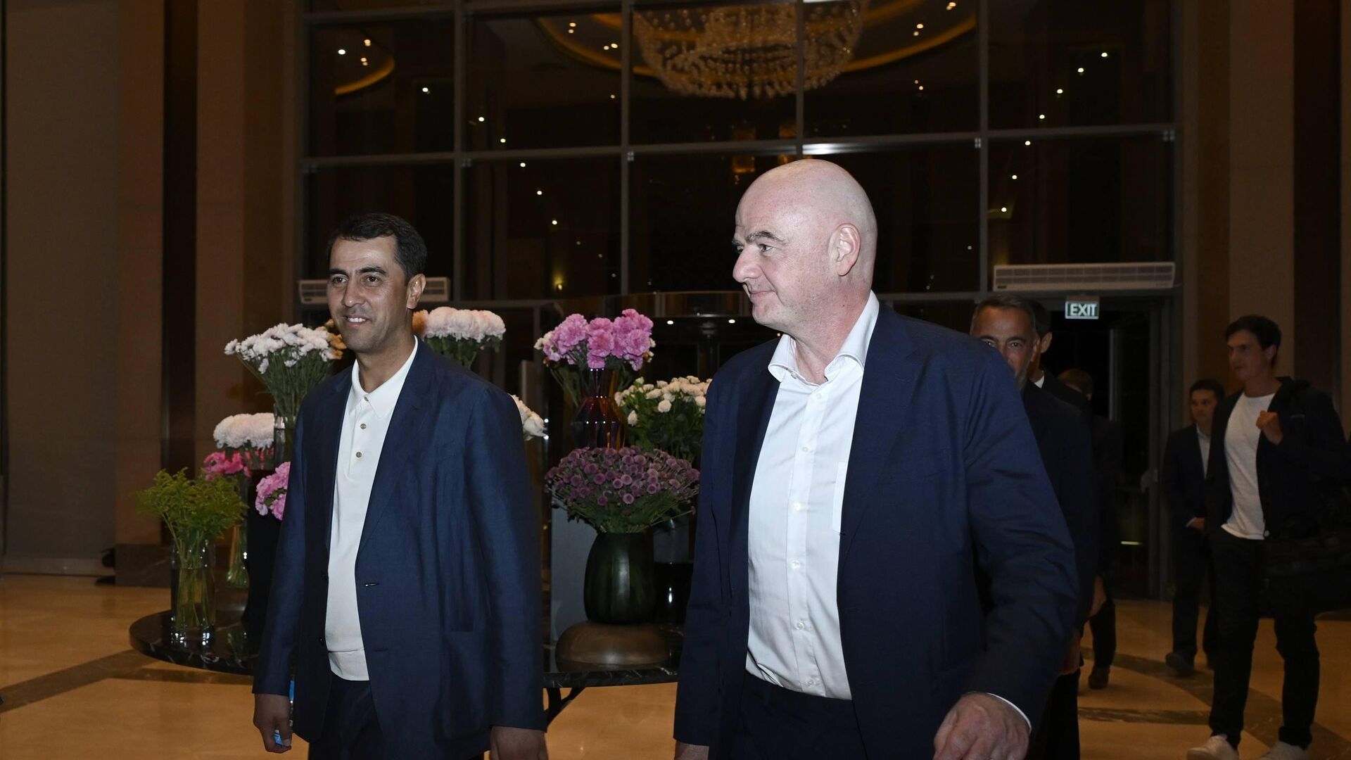 Президент FIFA прибыл в Узбекистан - Sputnik Узбекистан, 1920, 08.09.2025