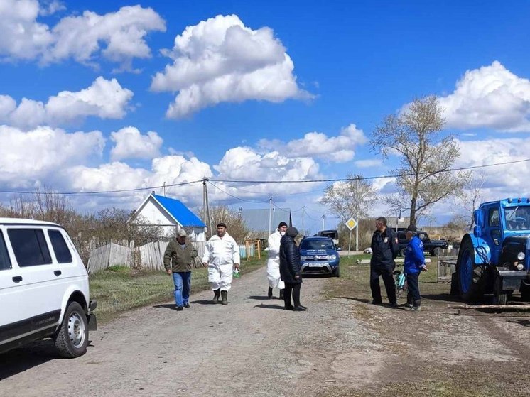 В Казанском районе приступили к санитарной обработке территорий после схода воды