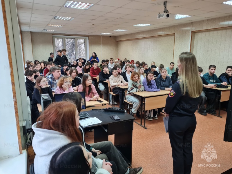 В Зеленограде прошел межведомственный урок безопасности для студентов