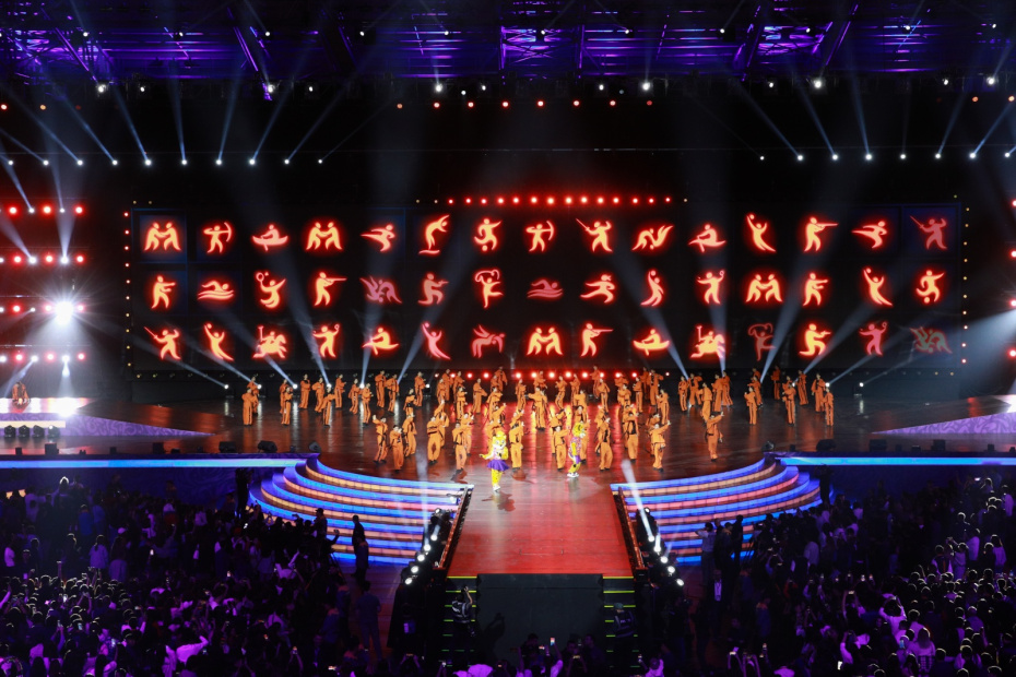 Церемония закрытия III Игр стран СНГ