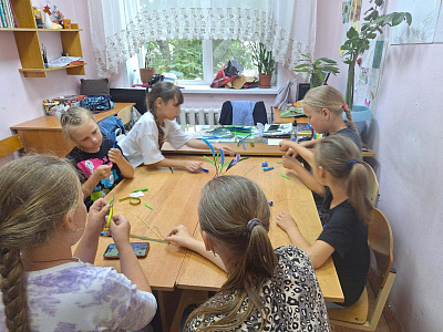 В детском лагере Тверской области прошла акция по поддержке бойцов СВО «День добрых сердец» , фото 5