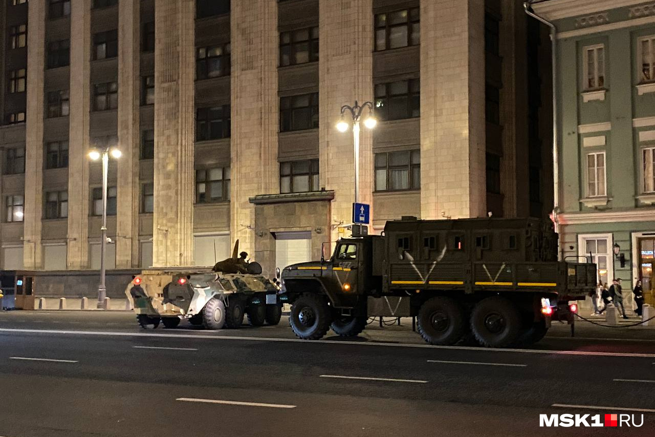 москва военная техника