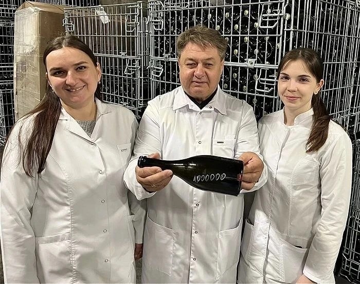 Новый рекорд «Фанагории»: более 1 млн бутылок классического шампанского на выдержке