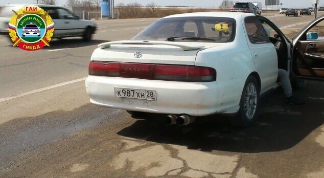 В Приамурье арестовали водителя шумного автомобиля видео 